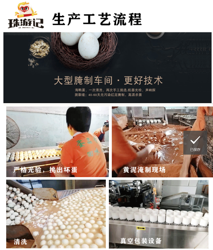 珠油記咸鴨蛋/凹?xì)は跳喌?裂紋咸鴨(圖8)